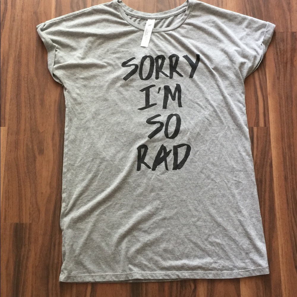 Grey T-shirt dress
